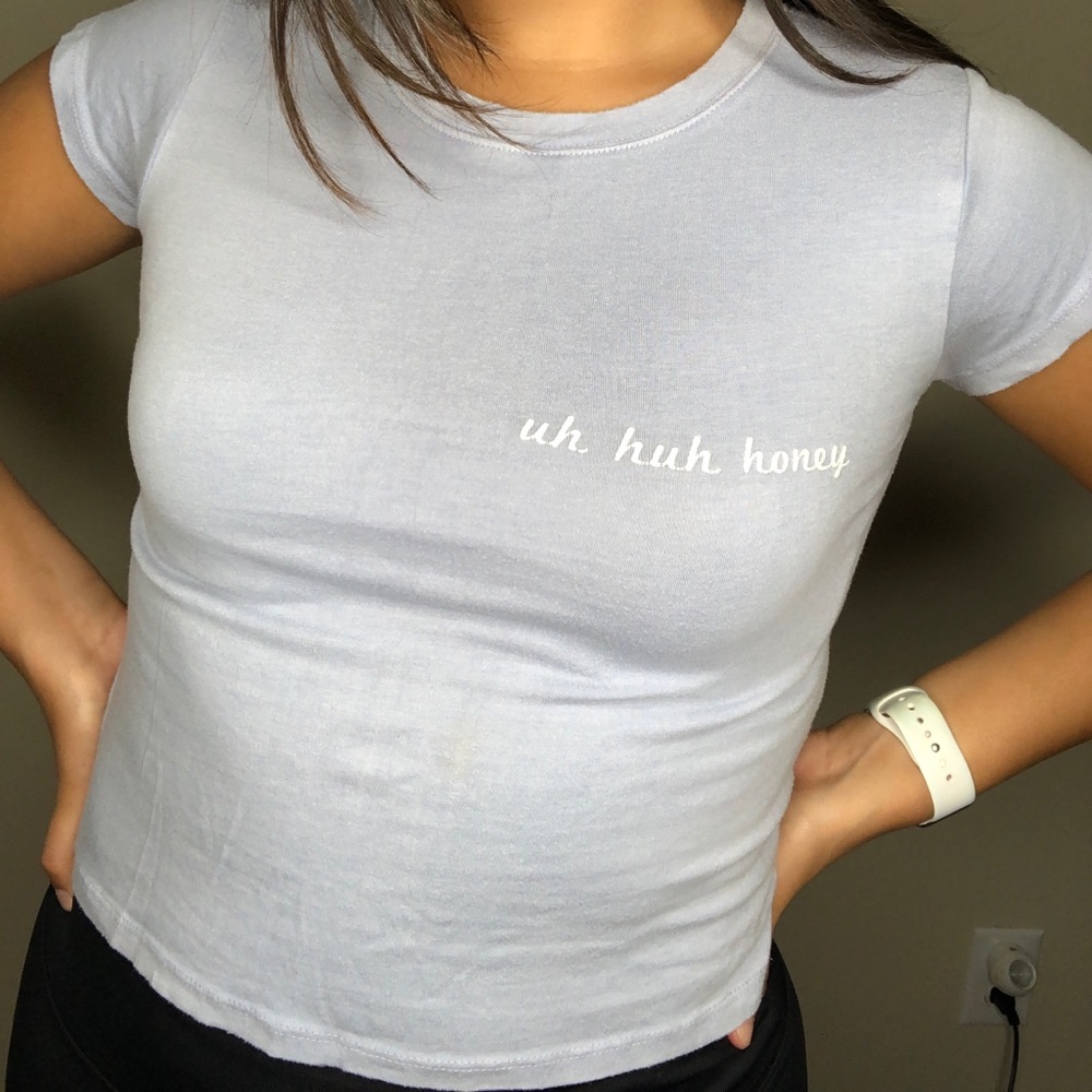 Periwinkle crop top